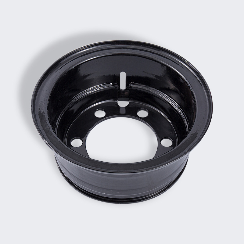 Xe nâng Hàng Châu 5 tấn bánh sau vành thép đặc 825-15